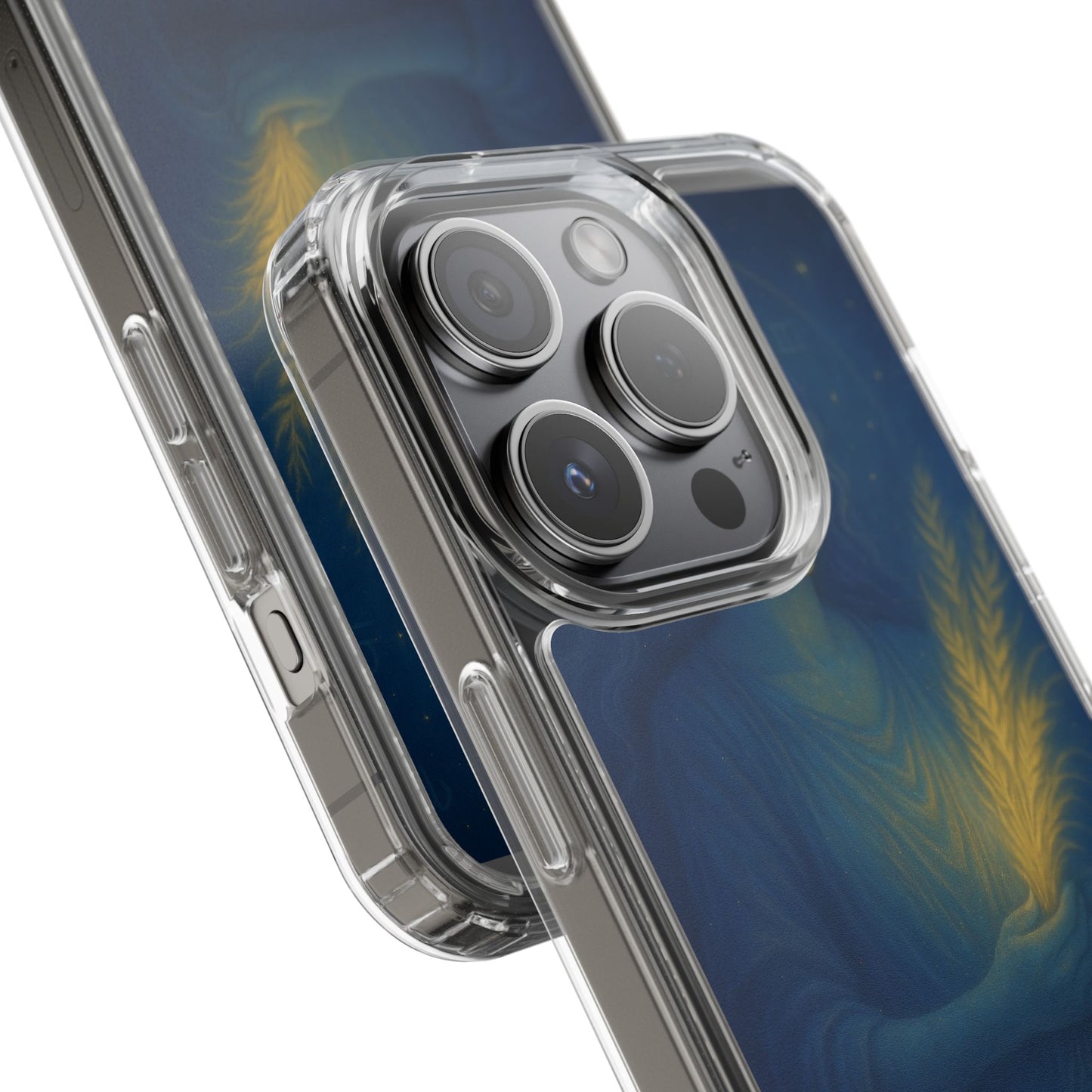 Virgo Zodiac Clear Phone Case — August 23–September 22 Celestial Design