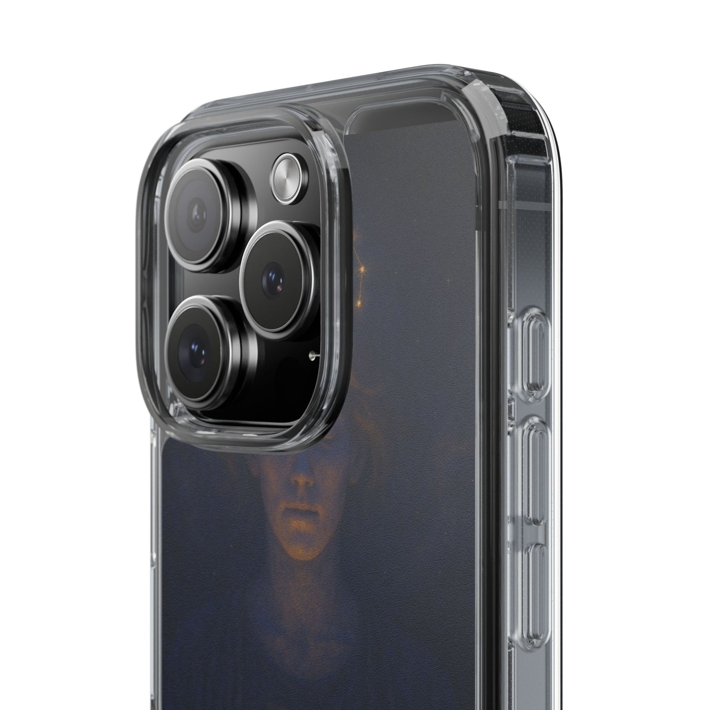 Cancer Zodiac Clear Phone Case — June 21–July 22 Crab Constellation Design