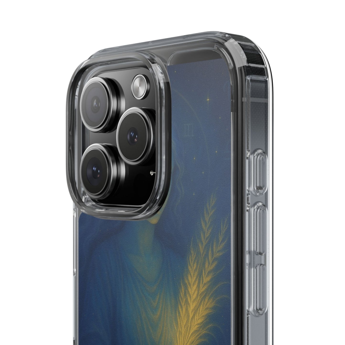 Virgo Zodiac Clear Phone Case — August 23–September 22 Celestial Design