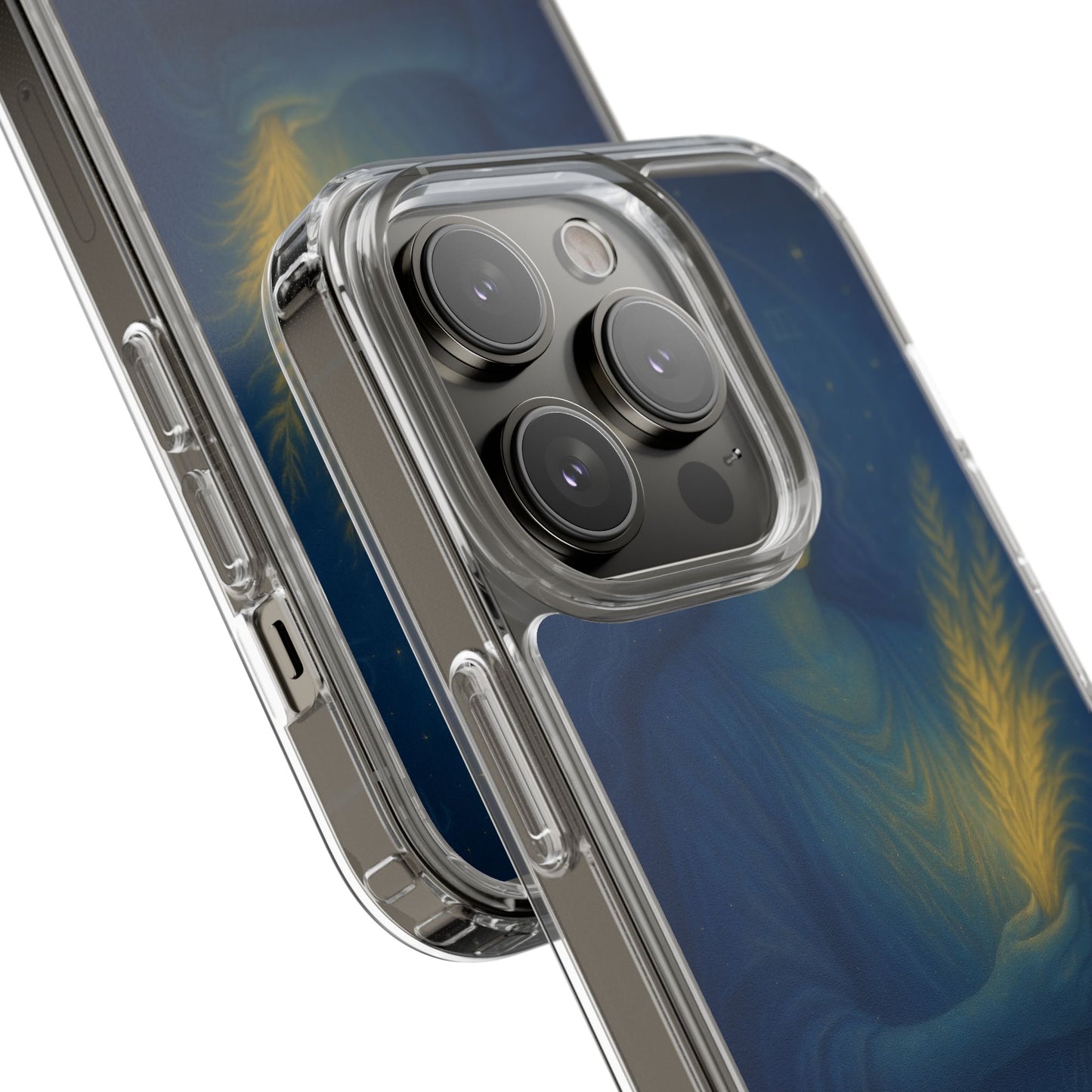 Virgo Zodiac Clear Phone Case — August 23–September 22 Celestial Design