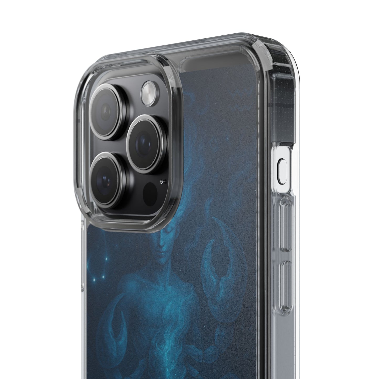 Scorpio Zodiac Clear Phone Case — Oct 23–Nov 21 Astrological Design