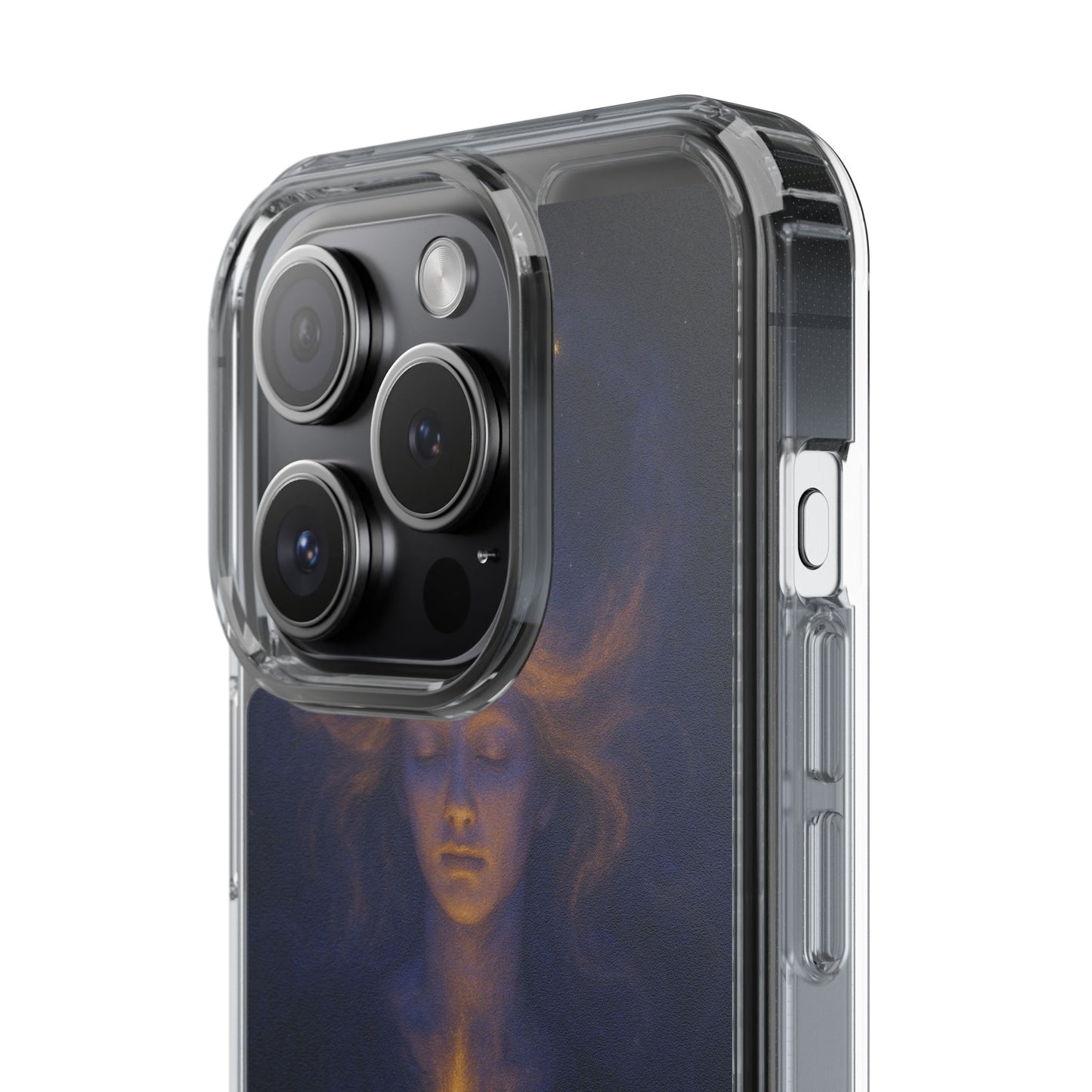 Leo Zodiac Clear Phone Case — Mystical Constellation Design (July 23–Aug 22)