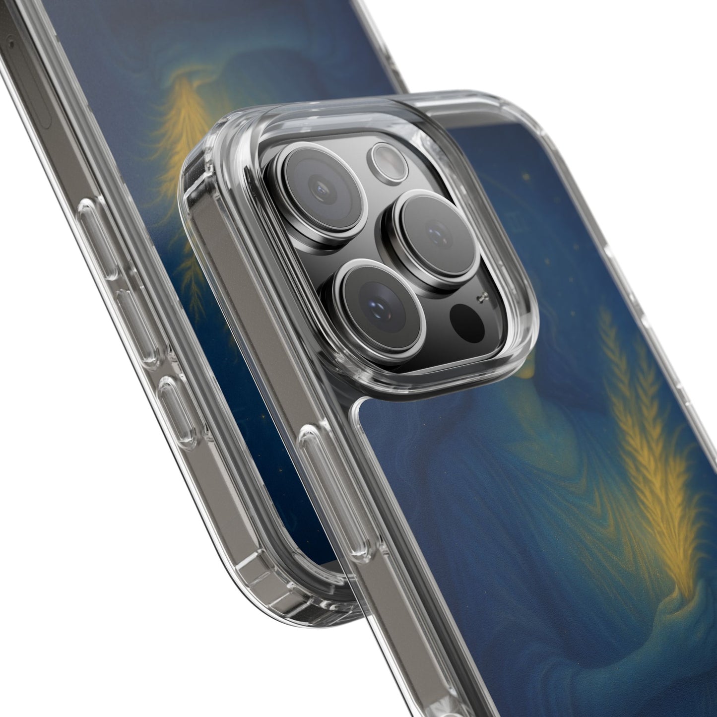 Virgo Zodiac Clear Phone Case — August 23–September 22 Celestial Design